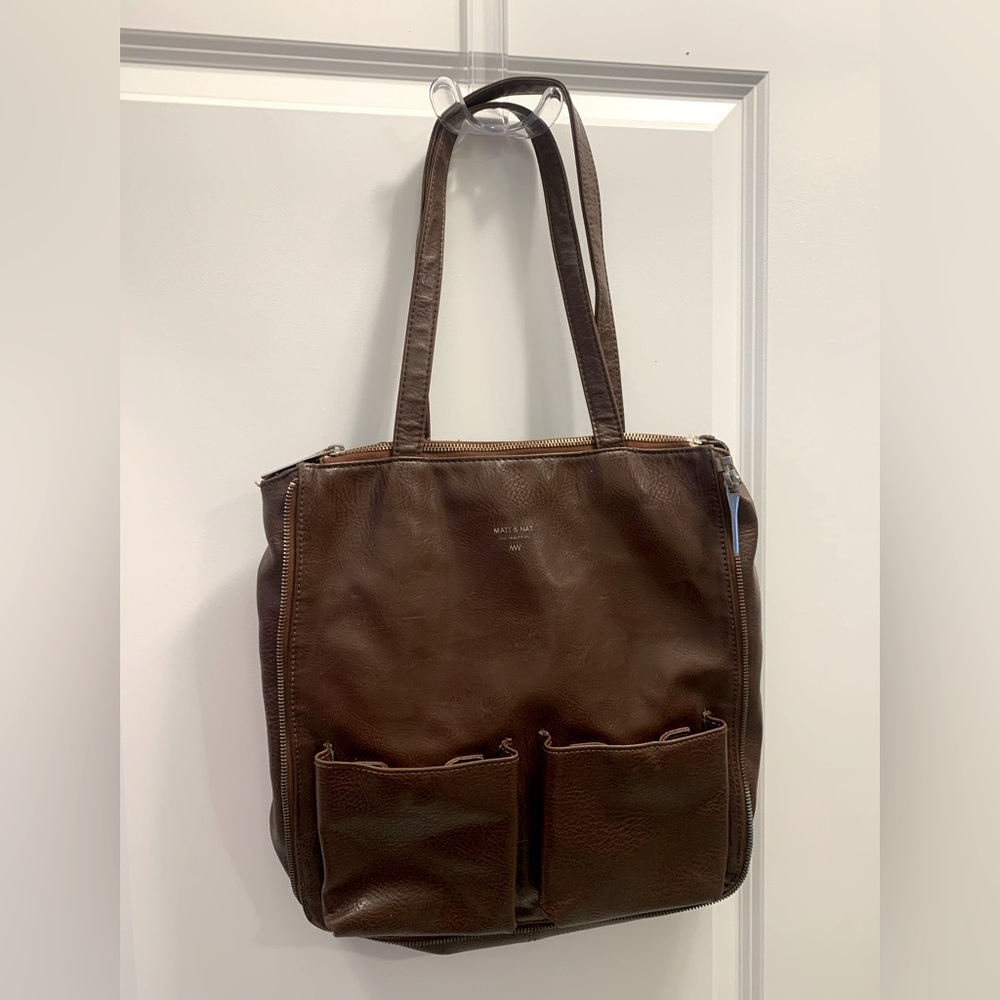 Vegan leather purse